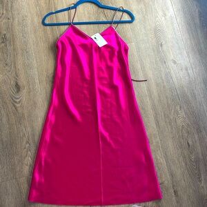 Helmut Lang hot Pink  Dress. New with tags XS